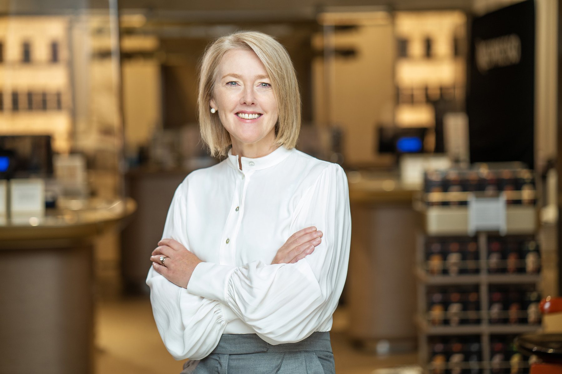 Brema Drohan, prezes Nespresso Polska — kadr z sesji 4