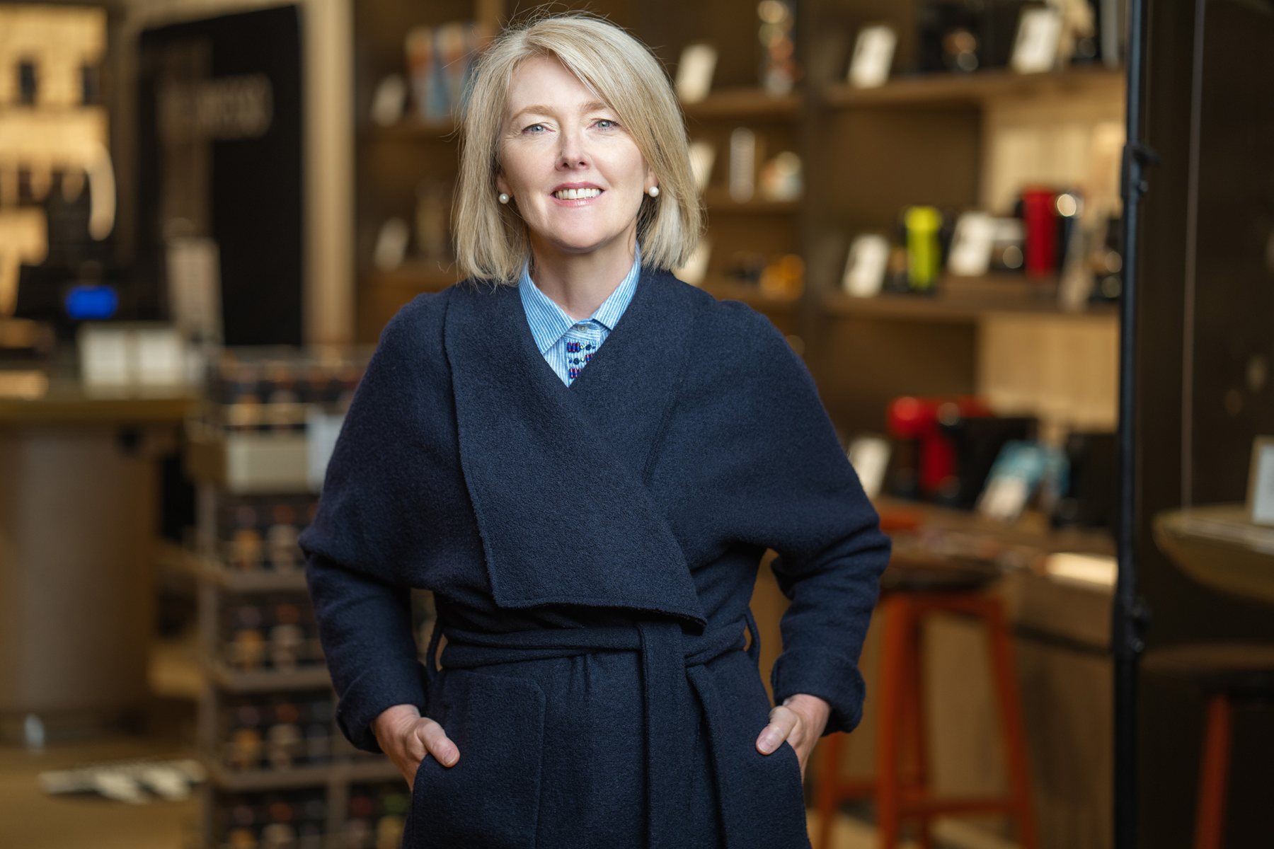 Brema Drohan, prezes Nespresso Polska — kadr z sesji 6
