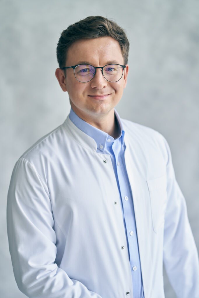 Michał Frączek — radiolog, portret do marki eksperckiej