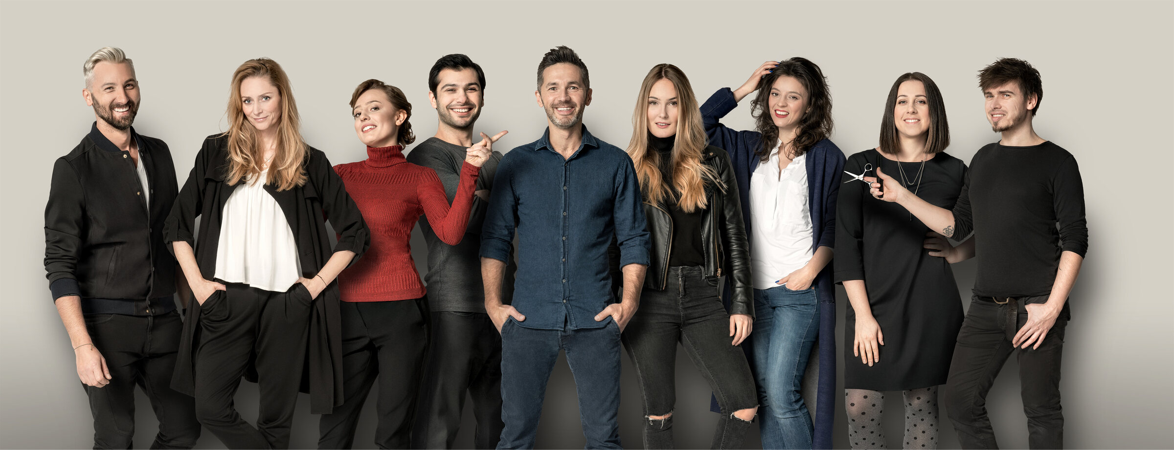 Zespół Coolheads — fotograf, styliści, makijażystki i produkcja